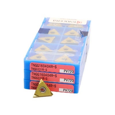 日本京瓷PV720金属陶瓷涂层 数控刀片TNGG160402L TNGG160404R-S
