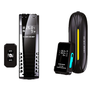 创宁鱼缸海水缸变频加热棒加温棒AI智能自动省电石英防爆缸加热棒