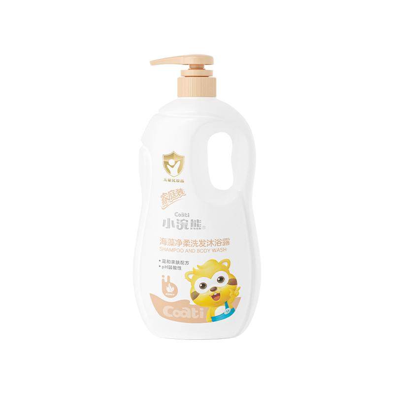 小浣熊儿童沐浴露1升乳洗澡护用