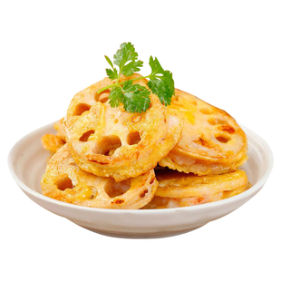 藕合3袋鲜肉酥香藕夹炸藕盒湖北特产空气炸锅藕饼油炸半成品小吃