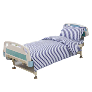 医院病房床上用品三件套诊所卫生室养老院全棉床笠床单被套枕套罩