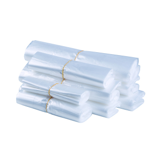 白色食品塑料袋背心手提袋子透明外卖早餐打包袋礼品袋食品袋批发