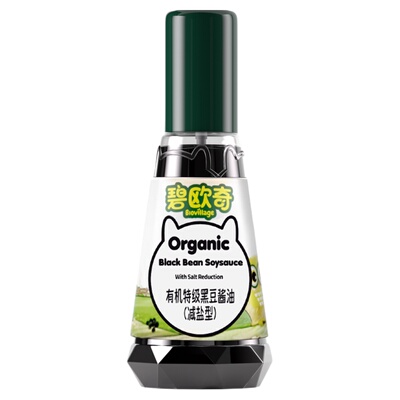碧欧奇有机特级黑豆酱油减盐减钠