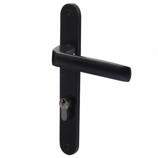 铜道中人断桥铝窄边框阳台门锁黄铜卫生间双舌黑色窄面型材磁吸锁