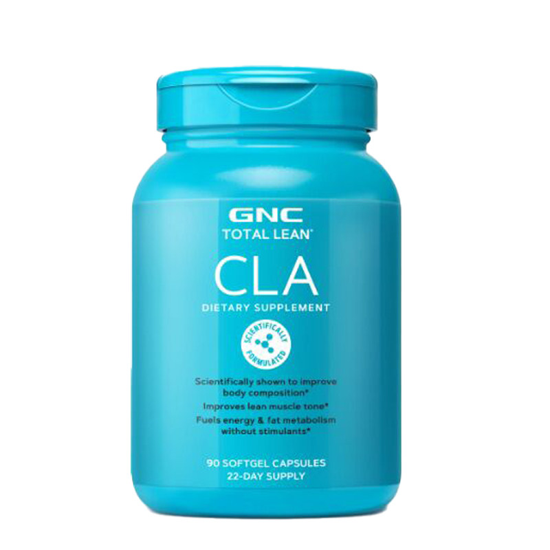 GNC纯CLA90粒改善肥瘦肉碳水脂肪