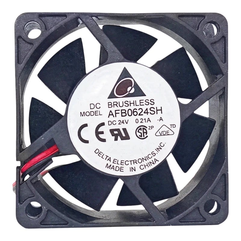全新台达AFB0624SH-A 24V 0.21A 6025 6CM厘米变频器滚珠轴承风扇