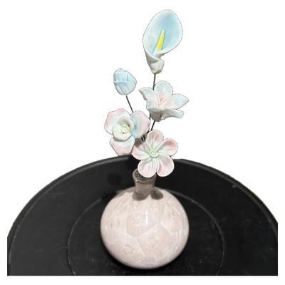 景德镇陶瓷花朵小饰品摆件