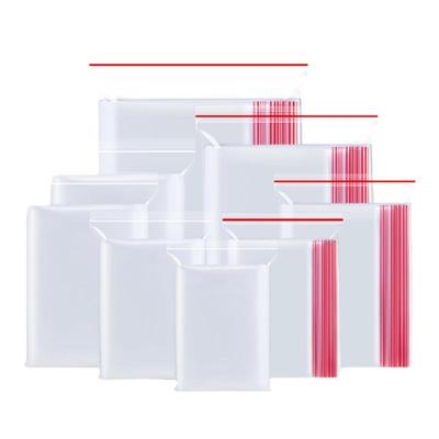 透明自封袋定制食品分装整理塑料