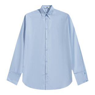 【baby同款】VWL春季衬衫短裤套装宽松薄款女士新款时尚上衣短款