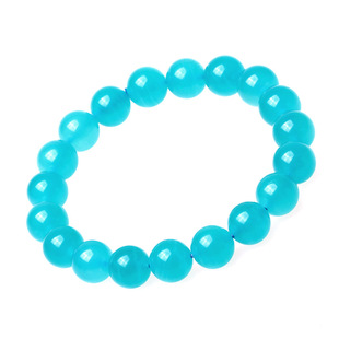 秒杀包邮冰种天河石手链 天河石多圈手串蓝绿色水晶时尚饰品男女