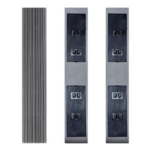 适用妙洁33厘米对折拖把替换头窄口通用款海绵头墩布胶棉拖地布头