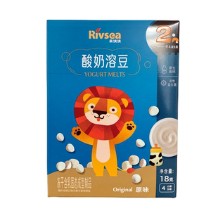 禾泱泱酸奶溶豆高钙益生菌宝宝易抓握水果冻干原粒溶豆儿童小零食