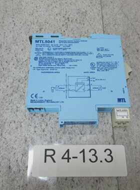 Medición Tecnología MTL 5041 Repetidor Power Supply 4/20mA