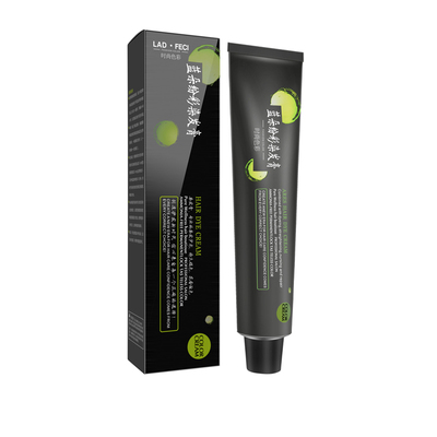 战狼染膏发廊专用蓝朵纷彩清香