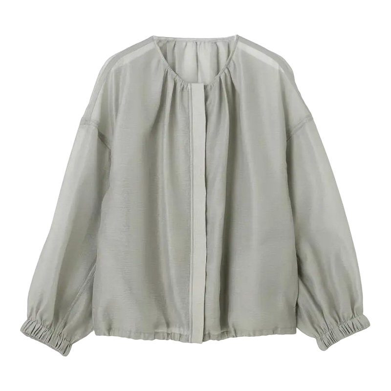 any SiS温柔气质适宜通勤可洗宽松透明夹克外套女ONWARD