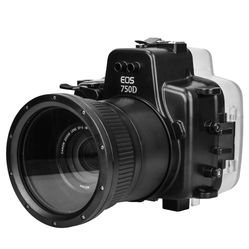 海蛙潜水佳能750D/760防水壳