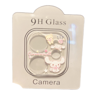 可爱镜头膜适用苹果15/16/17摄像头保护贴iPhone14Promax防摔13高清透明13防刮花12卡通11