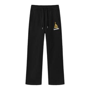 tokidoki卫裤男女新款冬季休闲保暖男裤针织运动长裤情侣裤子