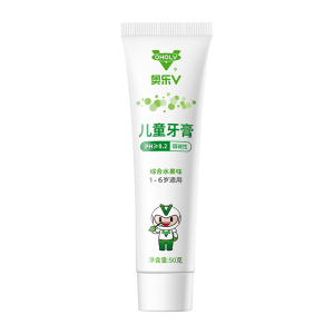 奥乐V6岁以下支装儿童牙膏