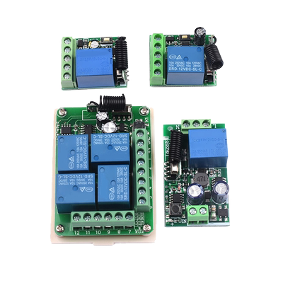 遥控开关路12v/220v无线智能模块