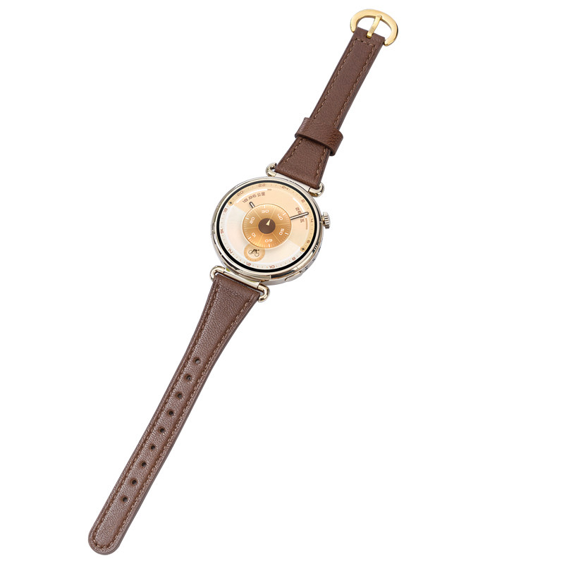 新款真皮女表带适用小米watchS4