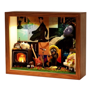 周兴哲明星周边相框礼物生日创意收纳摆件桌面卧室礼品演唱会