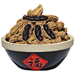 山野露珠黑花生云南普洱黑皮花生