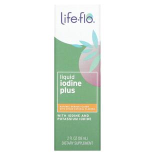 Life-flo液体碘+液体滴剂含碘化钾和碘稳定加强补钾帮助甲状