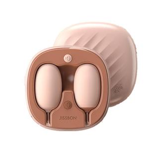 杰士邦双震小粉饼跳蛋弹女性成人用品情趣玩具女性强震静音自慰