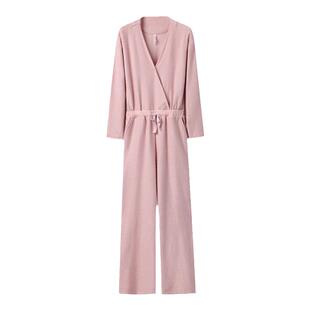 安之伴清仓特价春秋季睡衣女士薄款时尚休闲可外穿开衫家居服套装