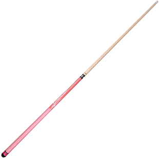 CUPPA女士粉色中式黑8球杆美式台球杆小头九球杆大头桌球杆中头杆