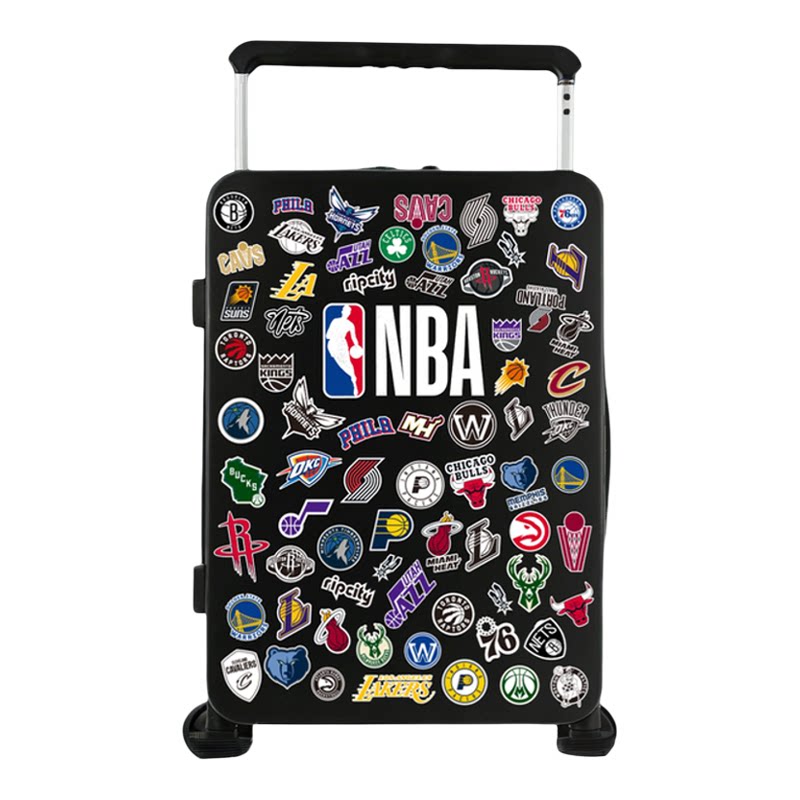 【出游装备】NBA官方行李箱静音DIY旅游商务便携登机拉杆箱20寸