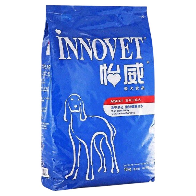 怡威15kg狗粮大袋繁育成幼犬哈士奇金毛通用型专用官方正品大颗粒