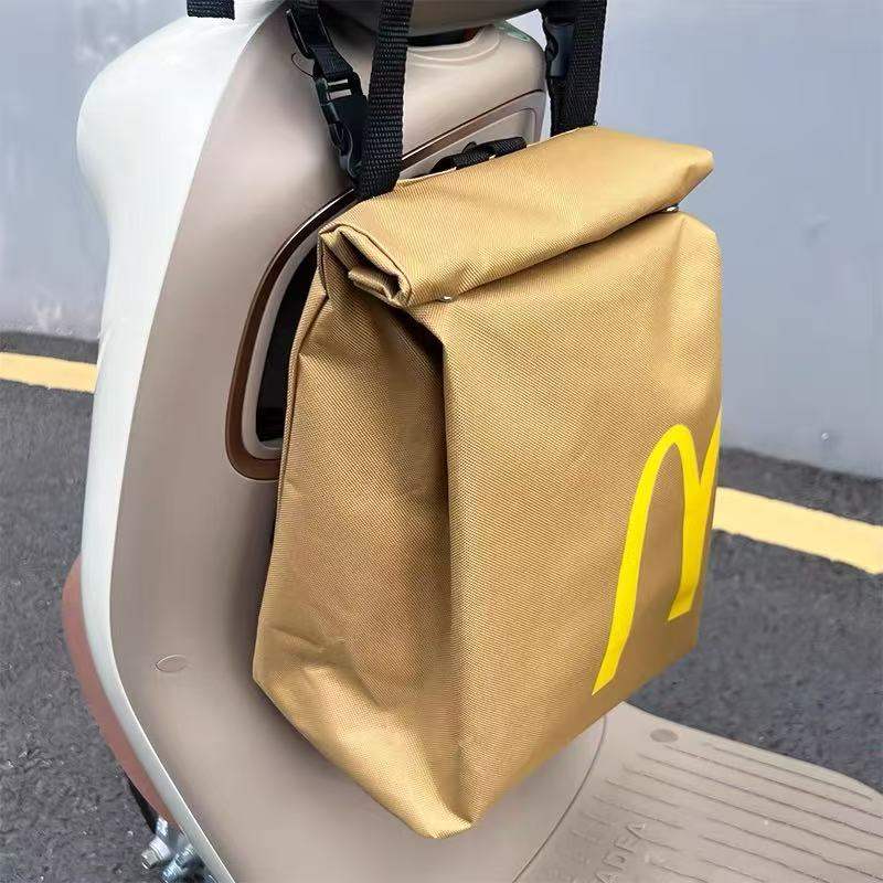 电动车挂物大容量包防水头盔收纳包充电器电瓶车前置置物神器物兜