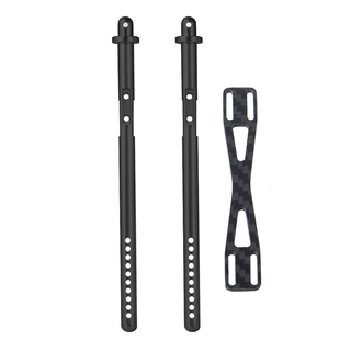 1/10仿真攀爬车 SCX10 90046 铝合金后车壳柱 碳纤车壳柱宽度可调