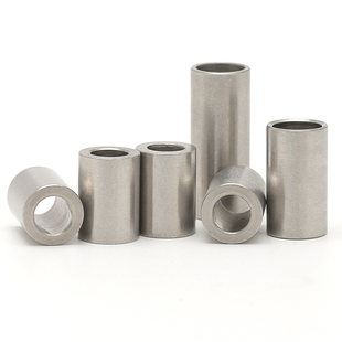 304不锈钢套管加长圆柱钢套轴套无牙螺套空心衬套M6M7M8M9M10M20