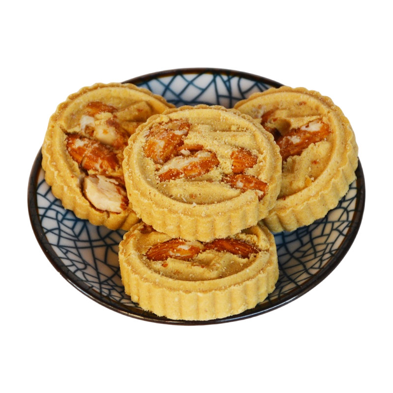 澳门特产原粒杏仁饼手信零食早餐