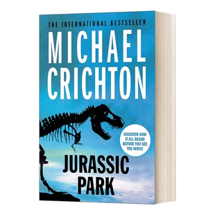 英文原版 Jurassic Park 侏罗纪公园原著小说 迈克尔·克莱顿 英文版 进口英语原版书籍