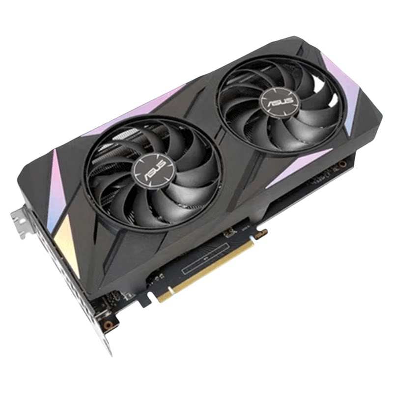 华硕RTX3060 12G巨齿鲨双风扇电竞显卡GDDR6台式电脑独立二手显存