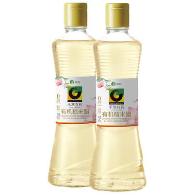 禾然有机糙米醋500ml*2瓶全谷物