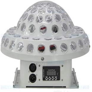 LED大宇宙魔球激光灯声控七彩灯ktv酒吧家用包房迪厅旋转闪光灯