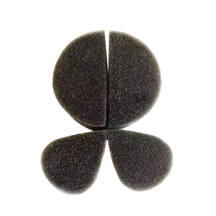 人体面部彩绘海棉脸部彩绘颜料打底绵渐变图案蝴蝶半圆形水滴海绵