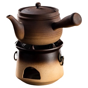 容山堂围炉煮茶壶2025新款烧水泡茶壶户外烤火炉炭炉围聚煮茶炉