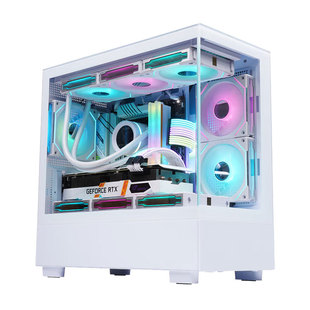 华硕无显卡AMD9800X3D 9700 9600X 7500F 5600 B850 650M电竞主机