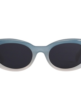 防辐射小猫眼渐变框墨镜