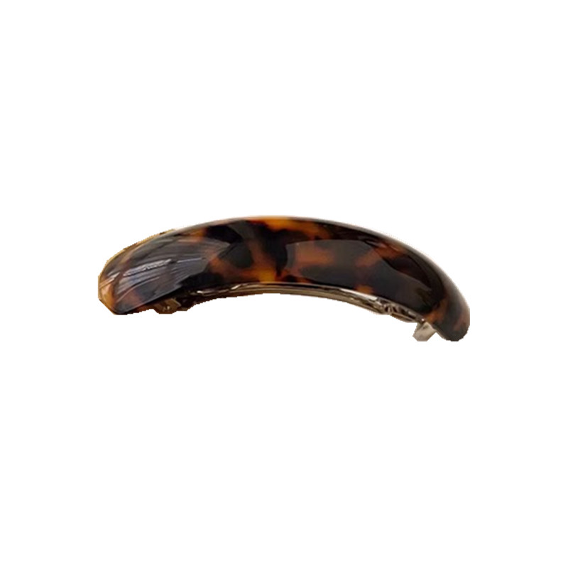一字弹簧夹发夹女后脑勺高级感发发饰
