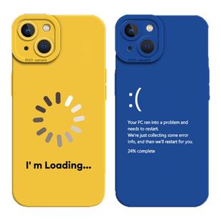 打工人蓝屏手机壳适用一加ace5趣味3搞怪iqoo13pro新款2创意1+12简约10r牛马neo9/8/7/6se男11s女t/15/6/vivo