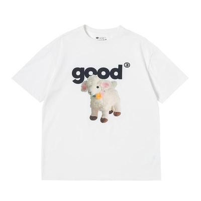 小羊羔good短袖T恤趣味创意