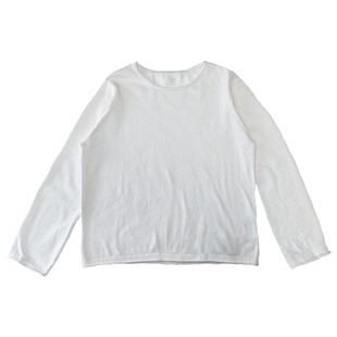 无色无味棉线毛衣女款春季新款内搭打底针织衫女圆领纯棉长袖上衣