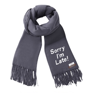 卢广仲一百种生活Sorry I'm Late!演唱会我迟到了趣味围巾男围脖